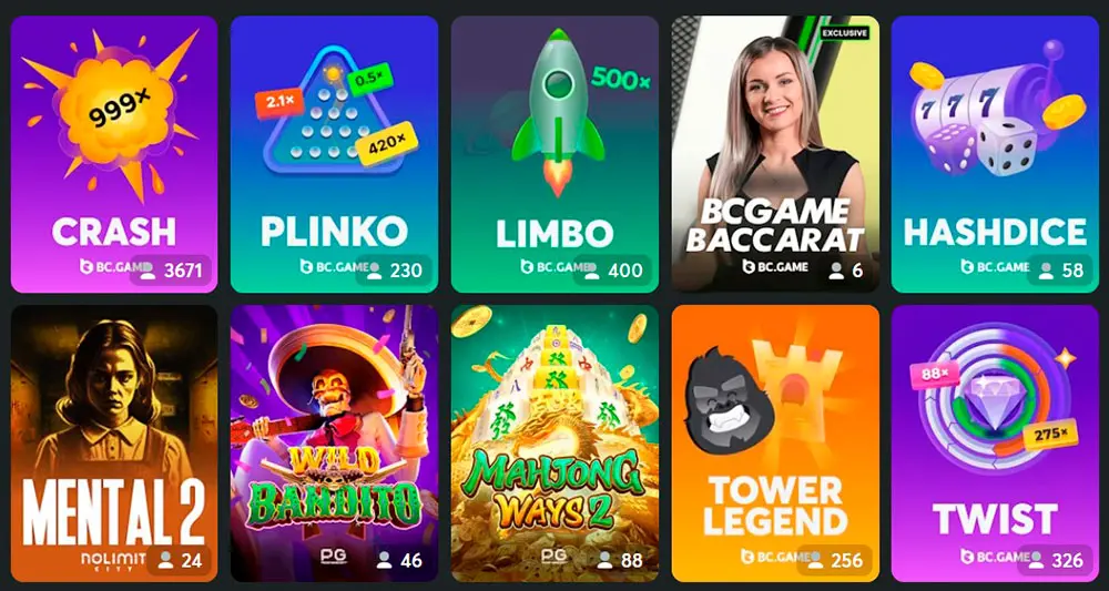魅力的なゲーム体験を提供するBC.Casino 魅力的なゲーム体験を提供するBC.Casino